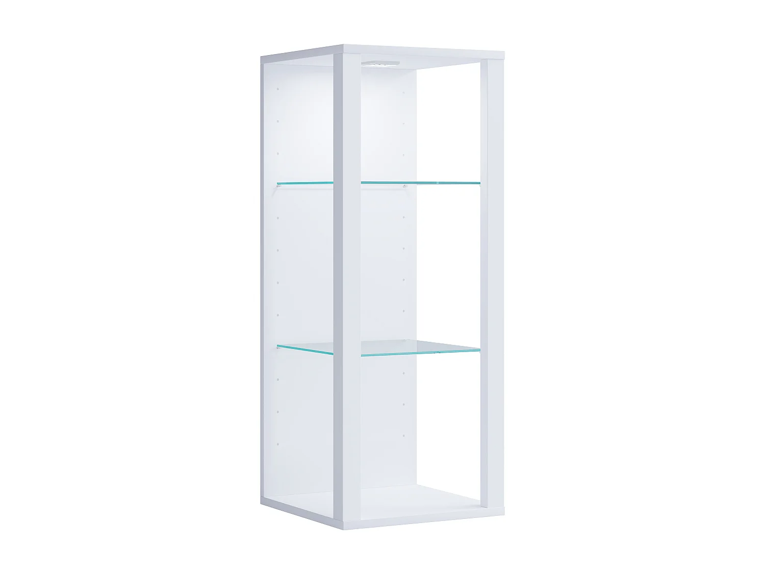 Wall display cabinet Glasol White H. 90 x W. 35 x D. 35 cm