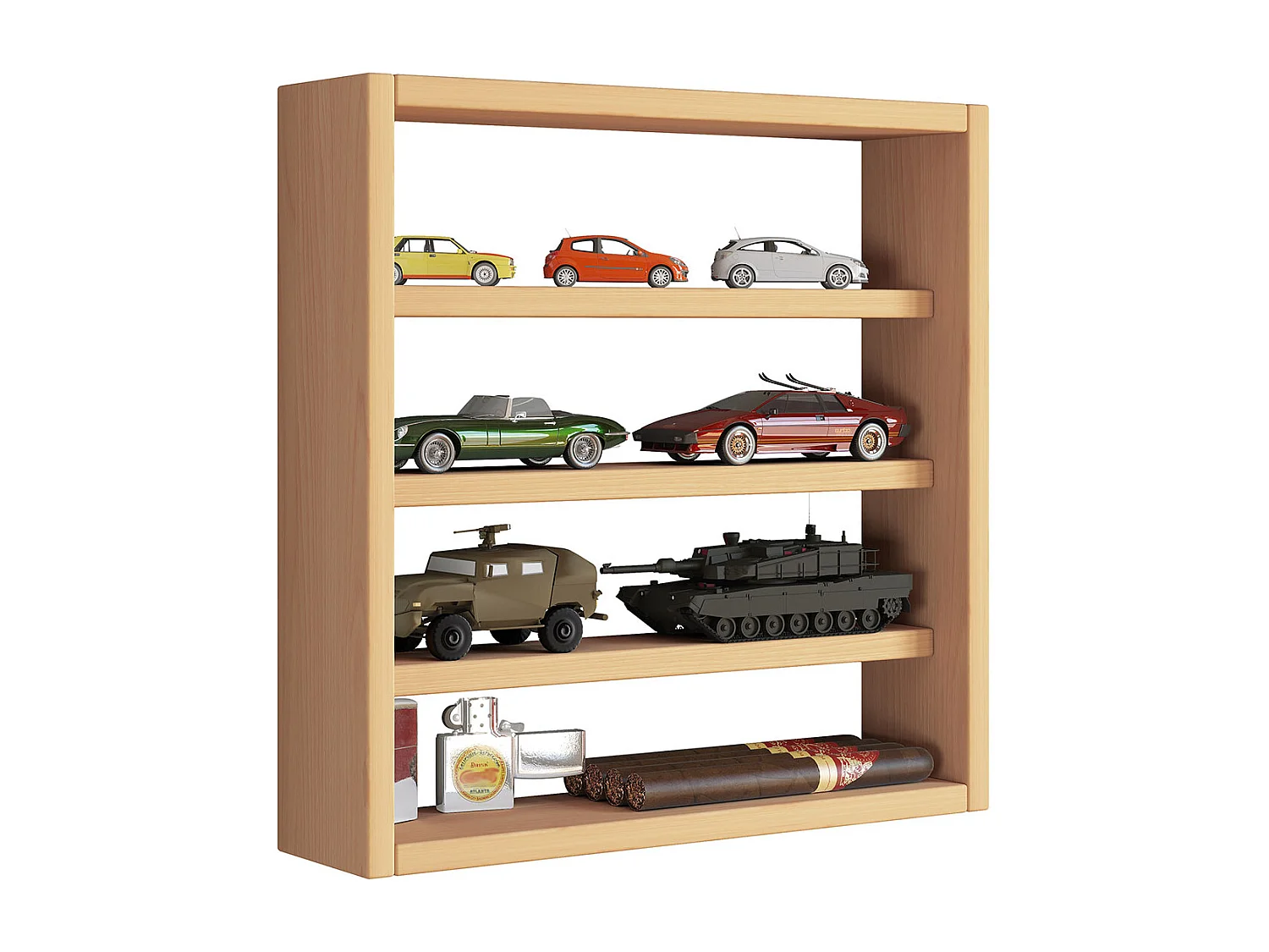 Wall display cabinet Osado Book H. 40 x W. 40 x D. 10 cm