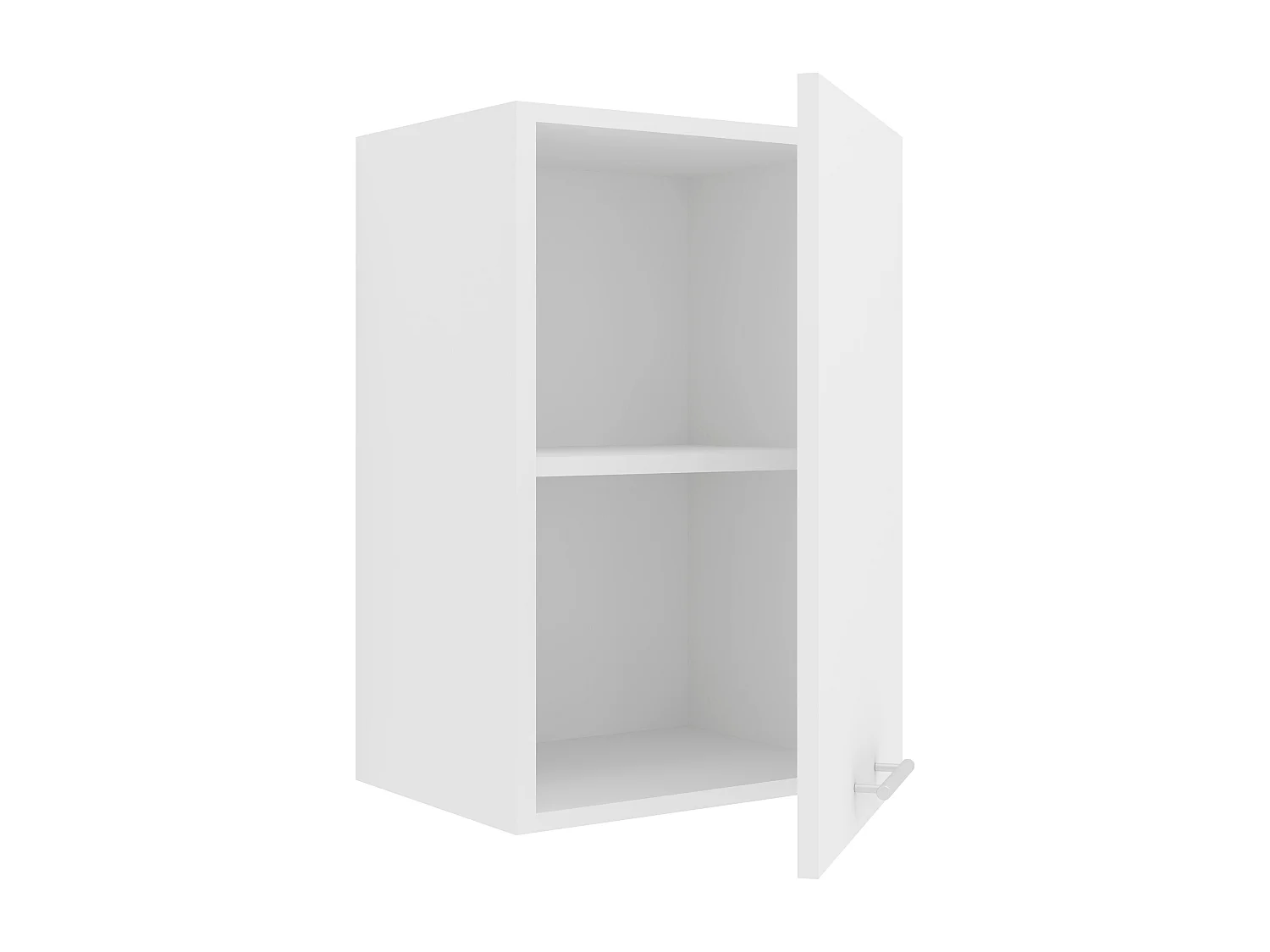 Kitchen furniture hanging cabinet Esilo White H. 60 x W. 40 x D. 31 cm
