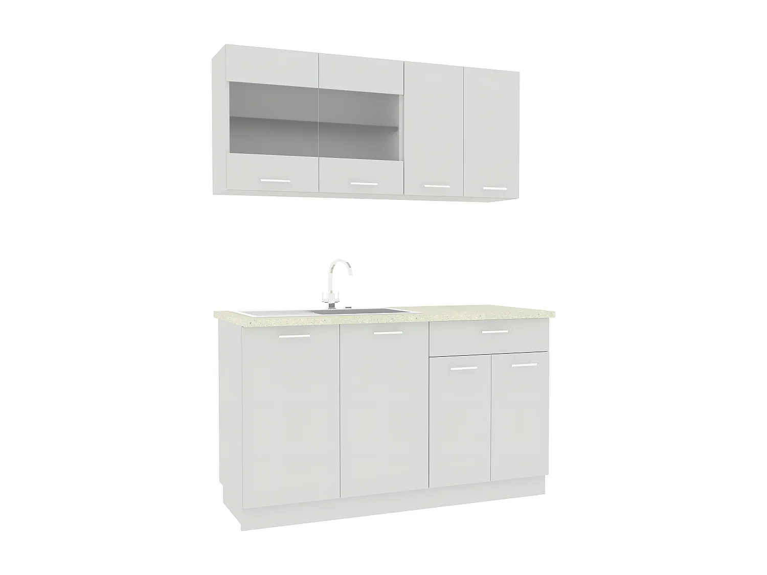 Keukenhoek 140 cm Esilo