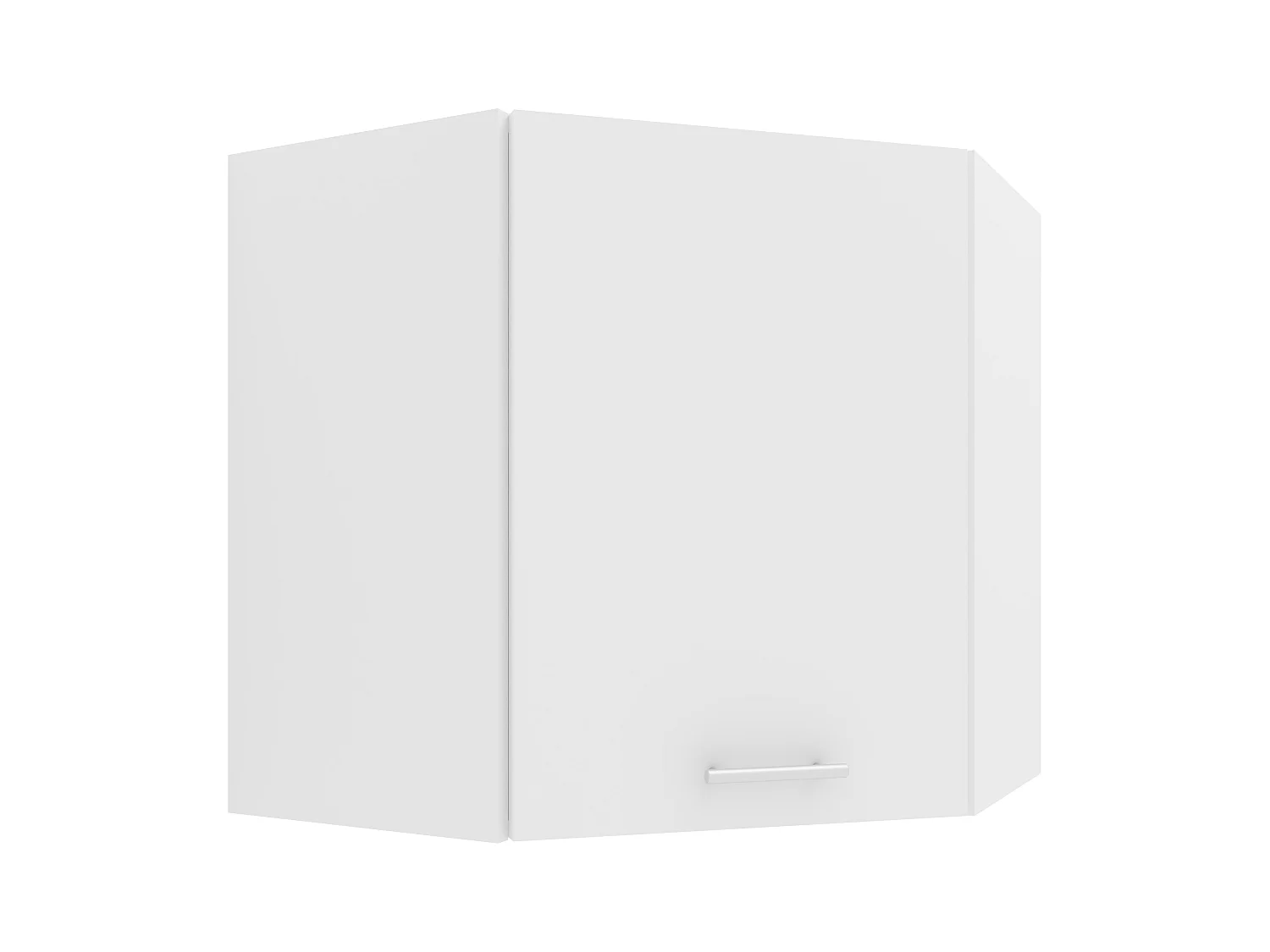 Kitchen furniture hanging cabinet Esilo White H. 60 x W. 57 x D. 57 cm