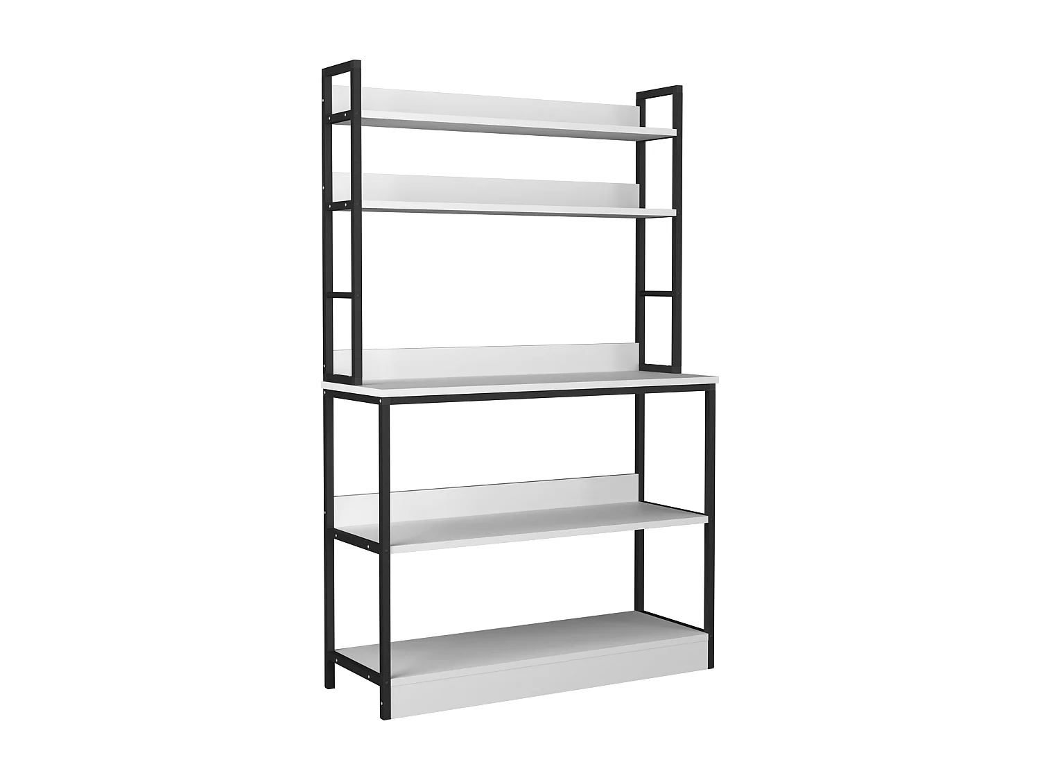 Kitchen furniture cabinet Insasi White H. 161 x W. 101 x D. 36 cm