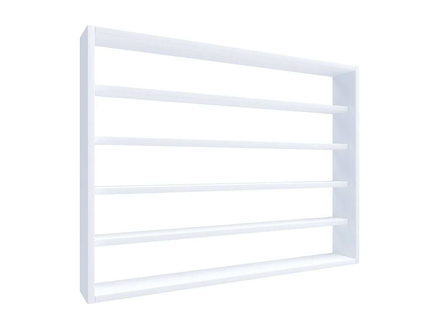 Kitchen furniture hanging cabinet Esaldi White H. 60 x W. 80 x D. 10 cm