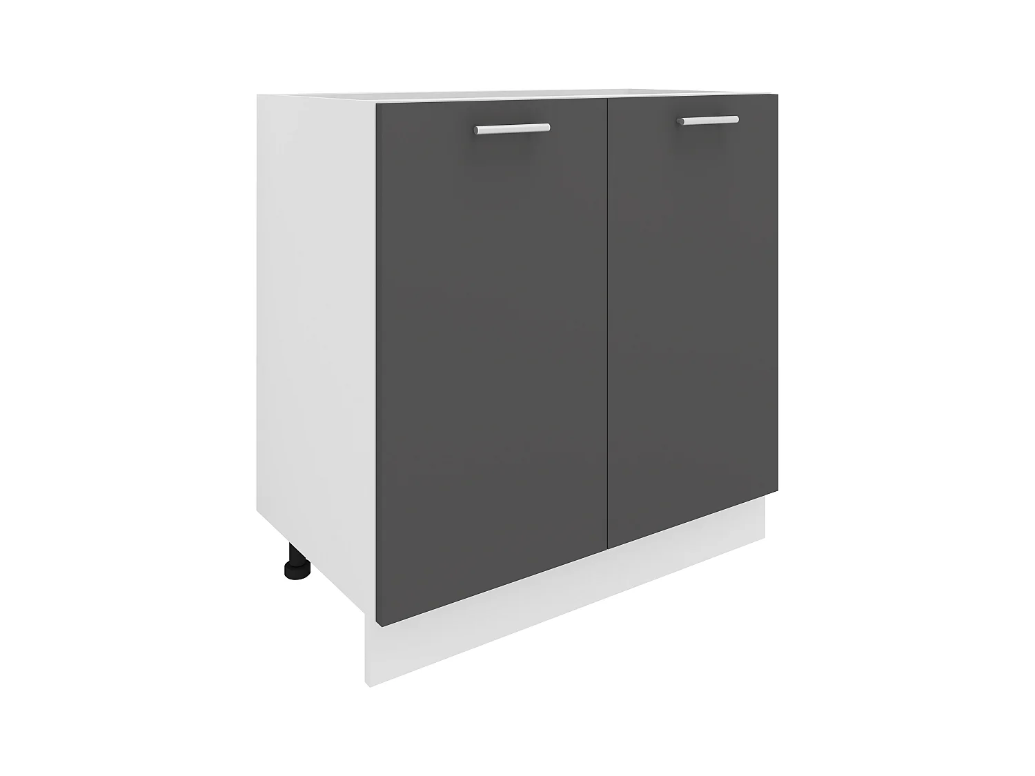 Küchenschrank B 80 cm Unterschrank Drehtüren Esilo