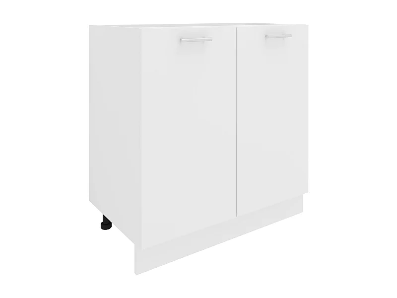 Kitchen furniture cabinet Esilo White H. 82 x W. 80 x D. 46 cm