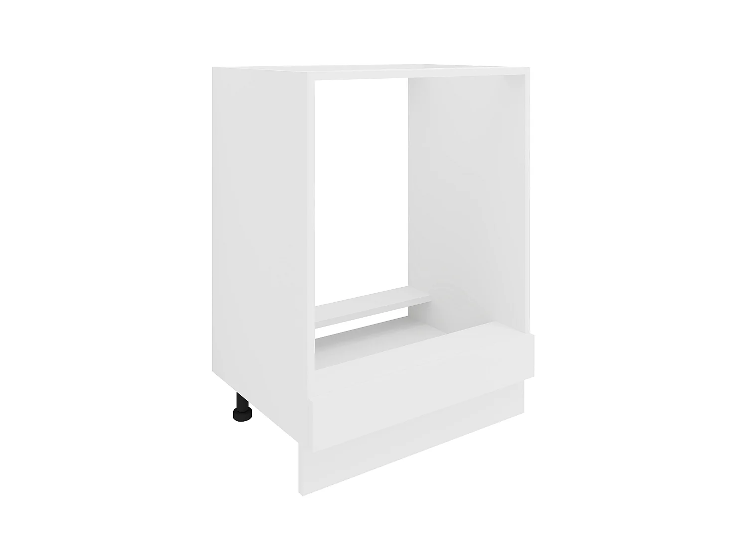 Kitchen furniture Furnishing cabinet & oven cabinet Esilo White H. 82 x W. 60 x D. 46 cm