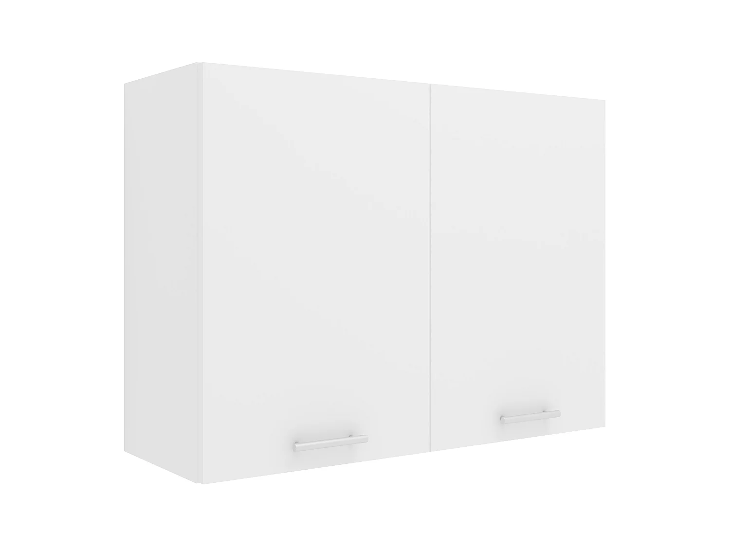Kitchen furniture hanging cabinet Esilo White H. 60 x W. 80 x D. 31 cm