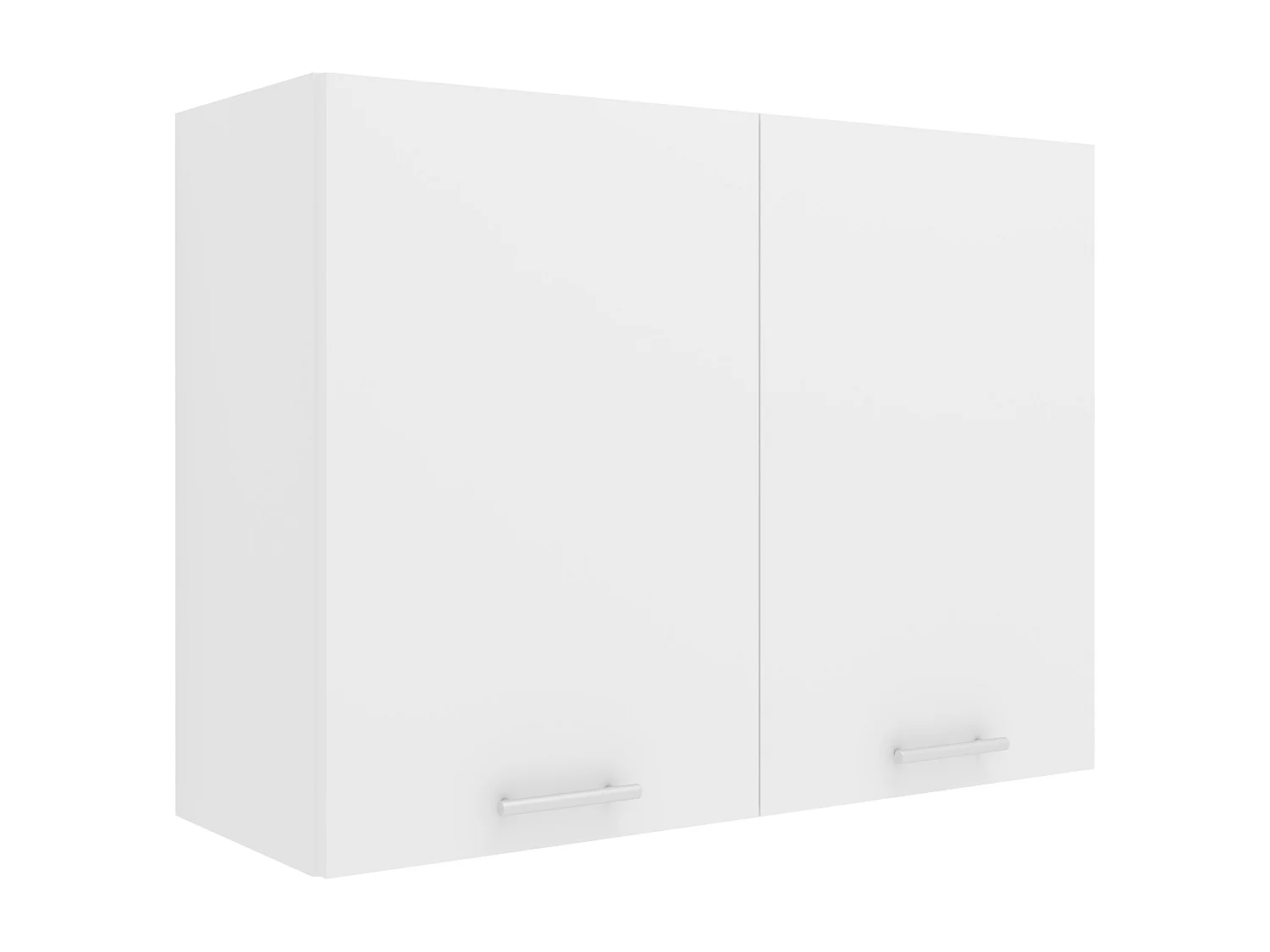 Kitchen furniture hanging cabinet Esilo White H. 60 x W. 80 x D. 31 cm