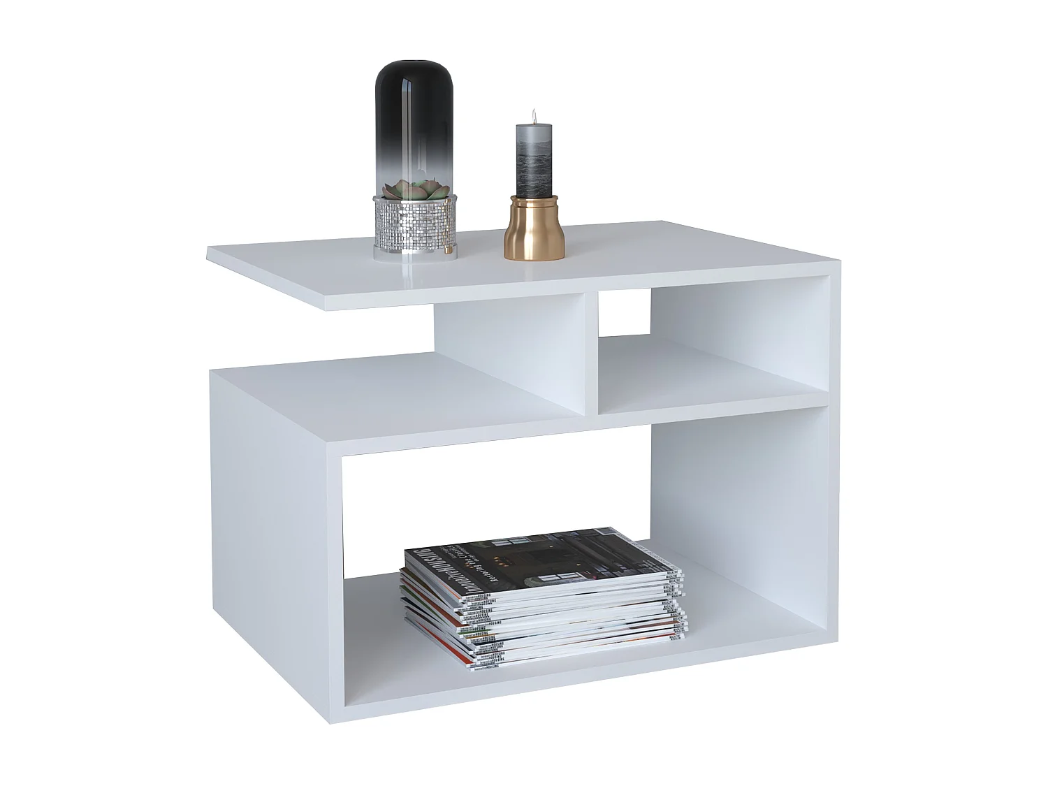 Houten Salontafel Sofa-tafel Wolas