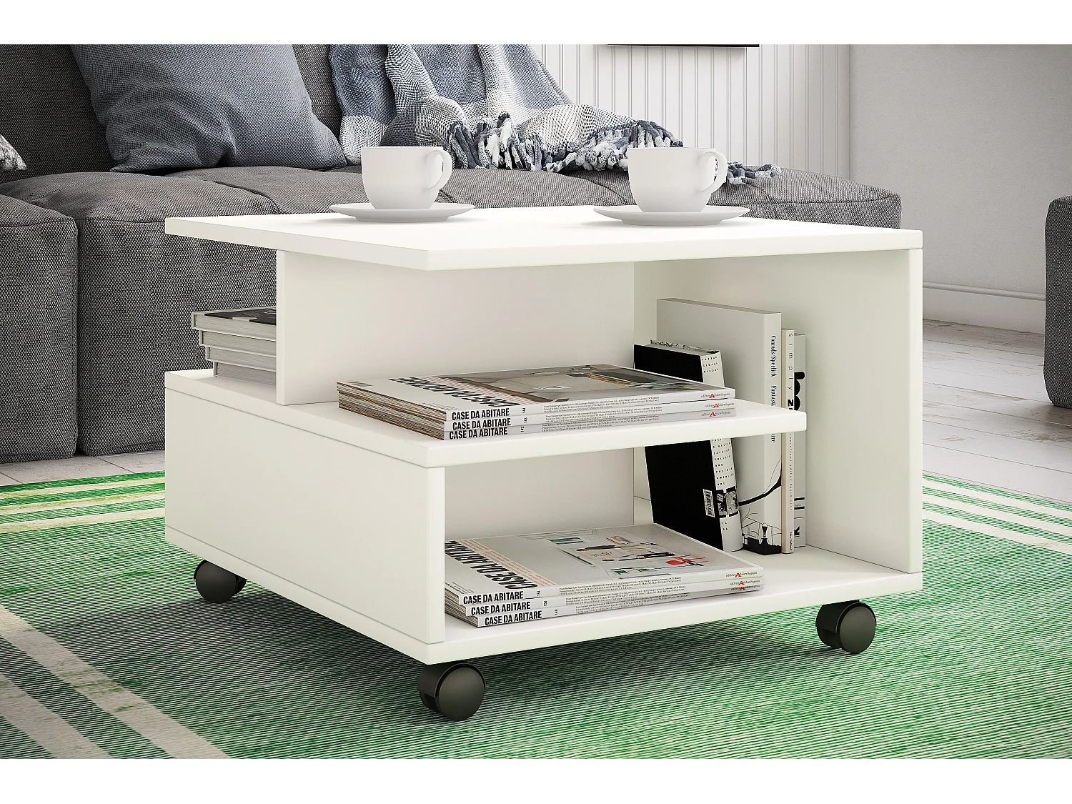 Rotoli morbidi del tavolino Stango S