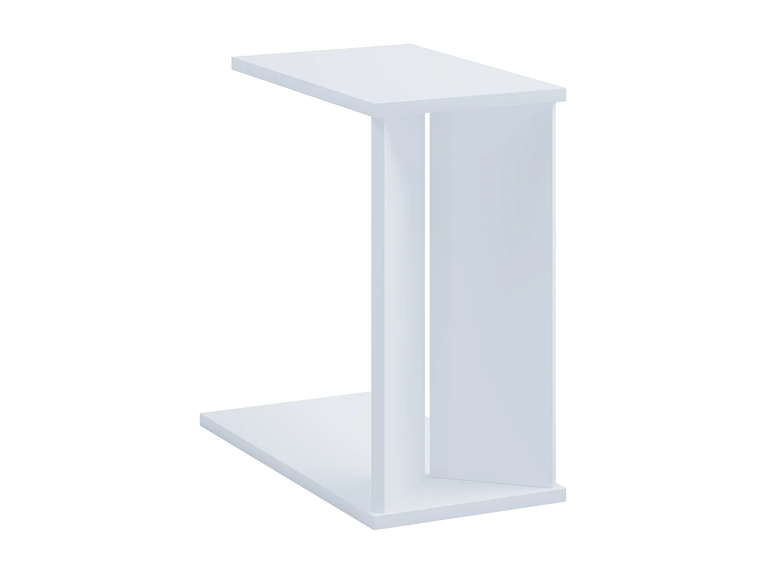 Side table & coffee table Nachto White H. 49 x W. 25 x D. 50 cm