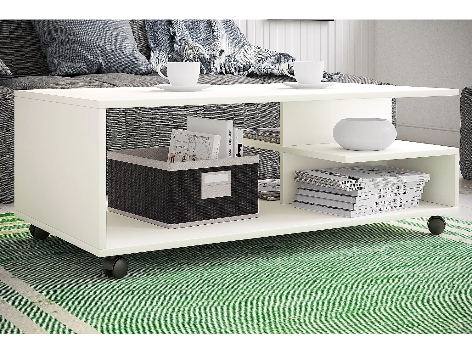 Ruote per tavolino Sofatic Stango XL