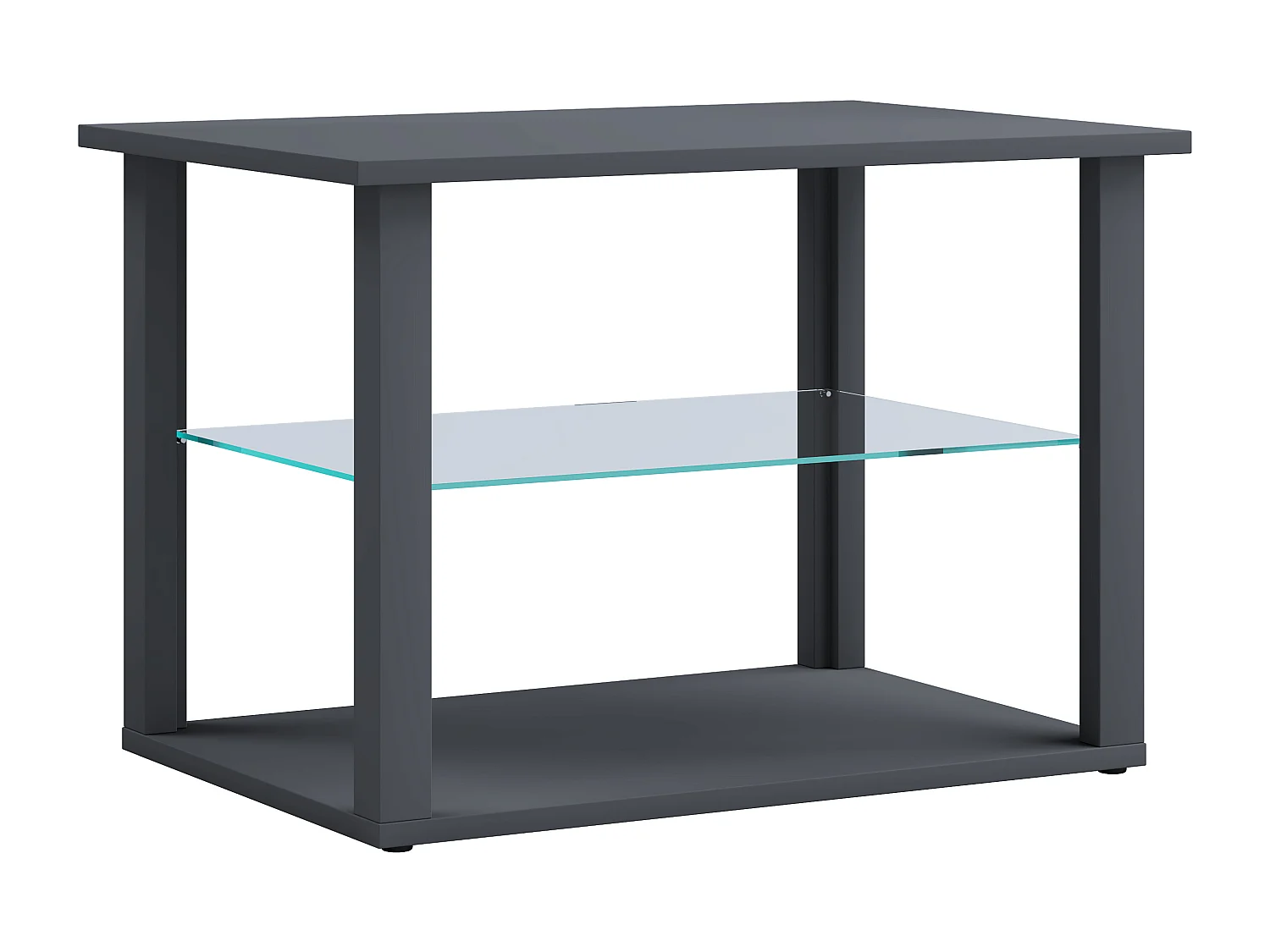 Side table & coffee table Wanilo Anthracite H. 45 x W. 65 x D. 45 cm