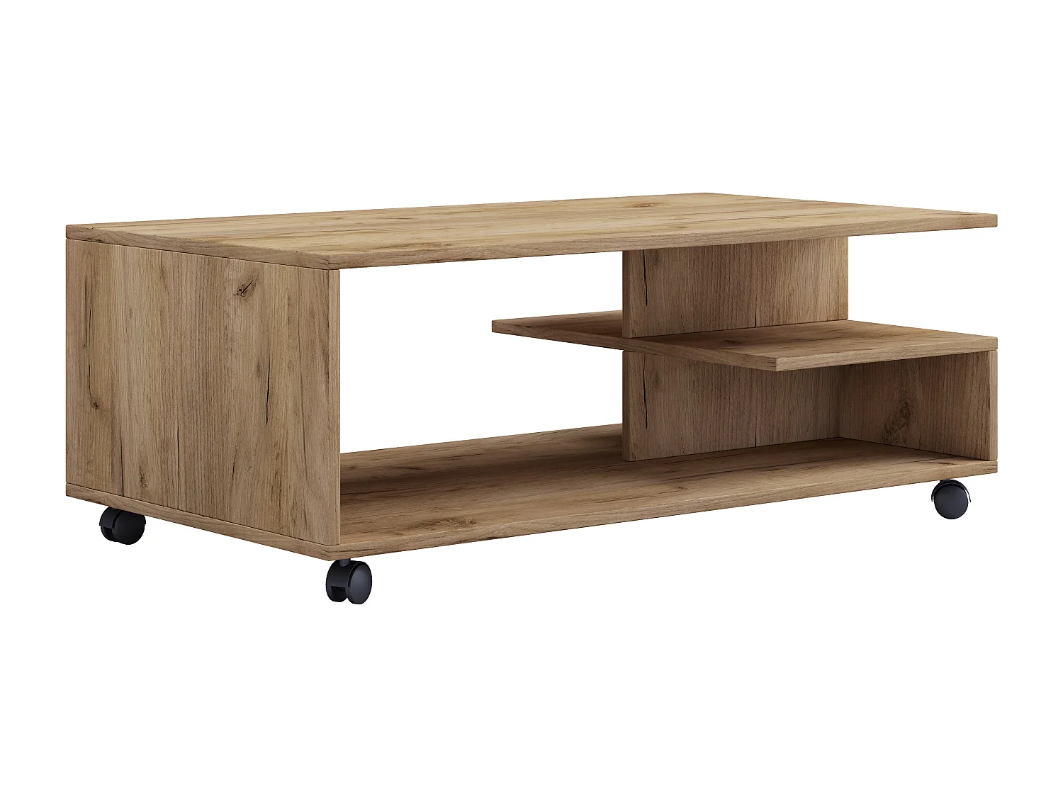 Side table & coffee table Stango Honey oak Dimensions approx. H. 40 x W. 100 x D. 50 cm
