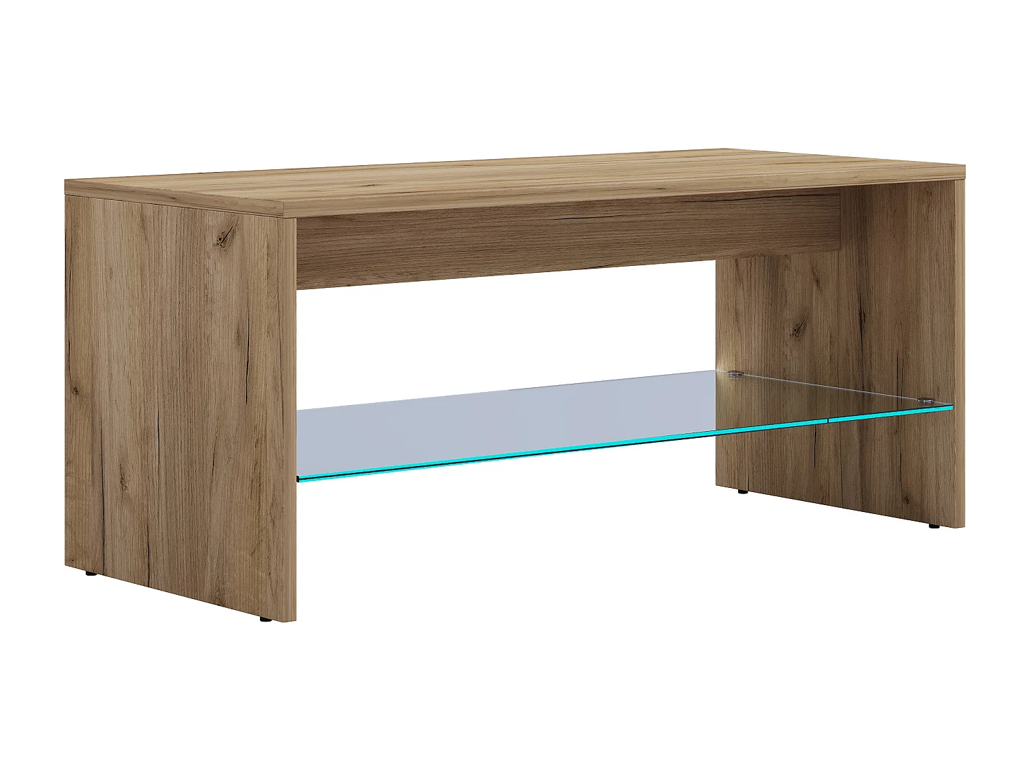 Side table & coffee table Wisal Honey oak H. 40 x W. 90 x D. 40 cm