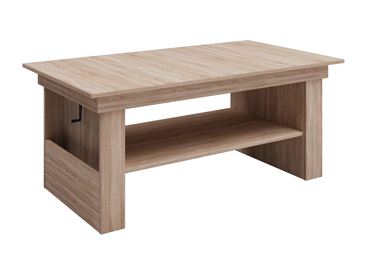 Side table & coffee table Kobila Honey oak H. 52 x W. 115 x D. 65 cm