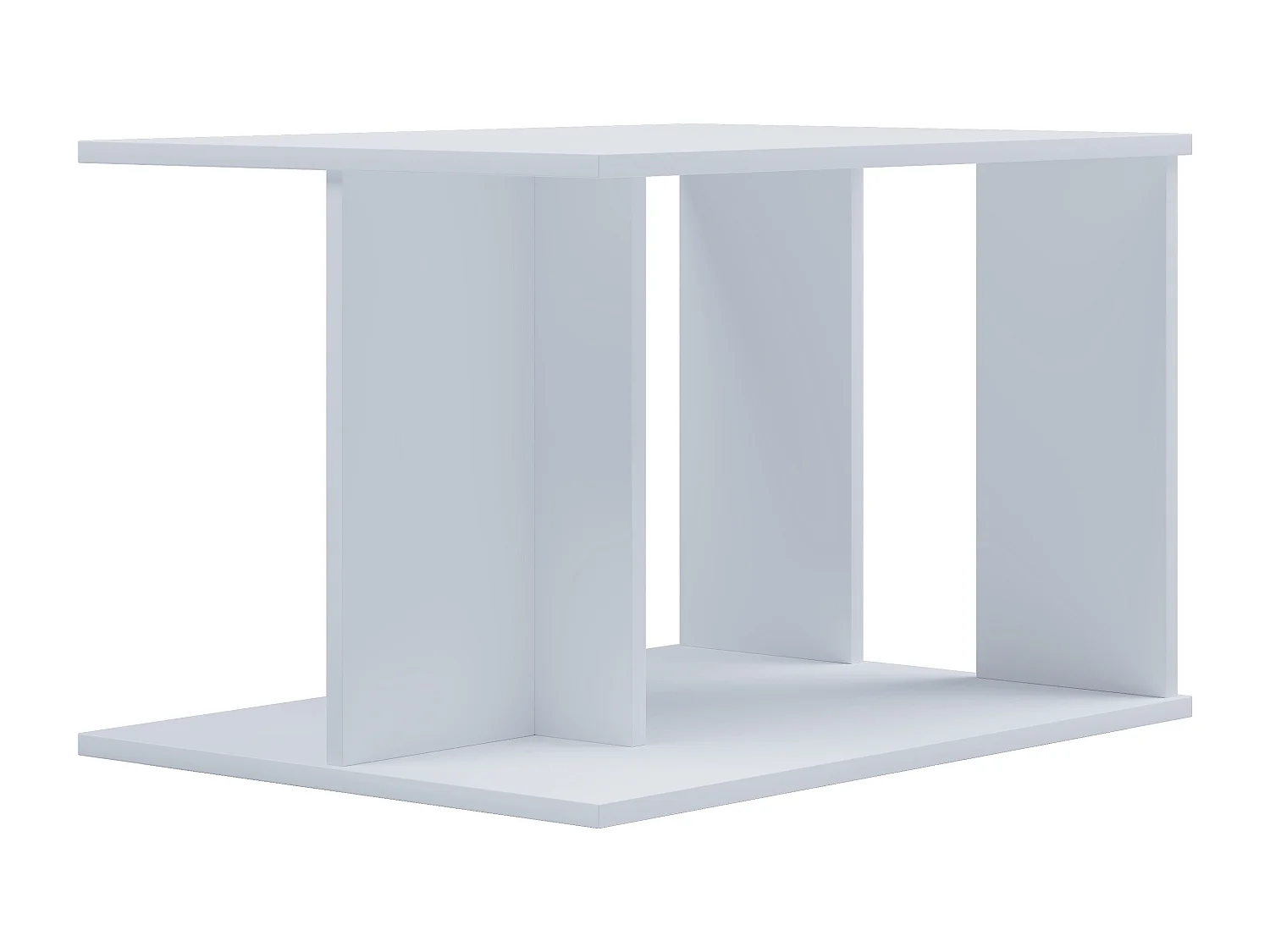 Side table & coffee table Kenzilo White H. 45 x W. 69 x D. 50 cm