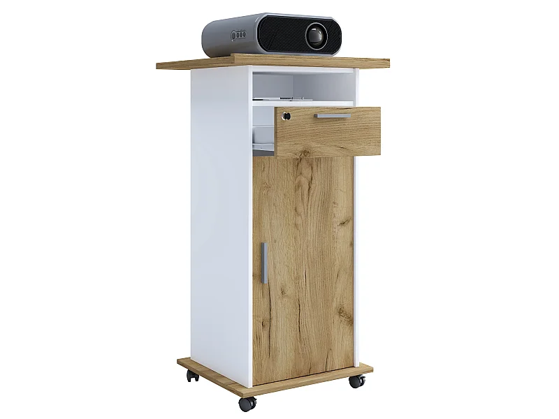 Tafel trolley projector projector Neta deur