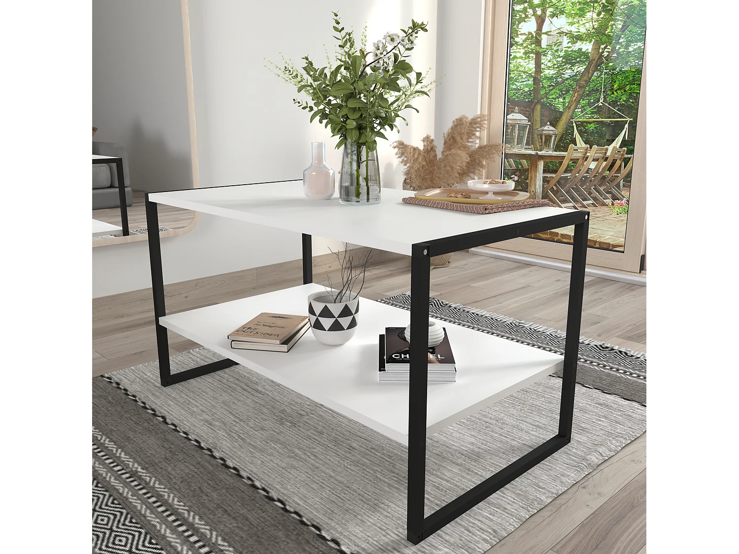 Industrie Styl Sofatisch Couchtisch Insasi L