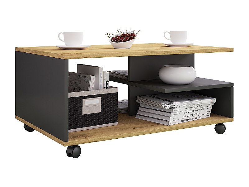 Table basse souple en bois Rolls Stango