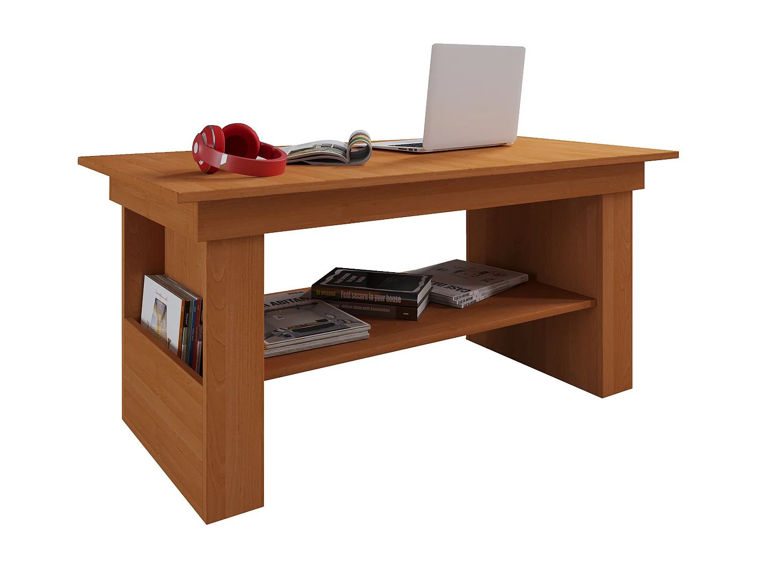 Holz Sofatisch Couchtisch Wohnzimmertisch Kobila