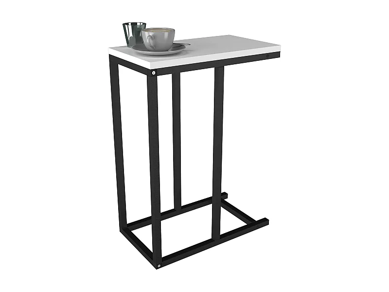 Side table & coffee table Insasi White H. 63 x W. 26 x D. 46 cm