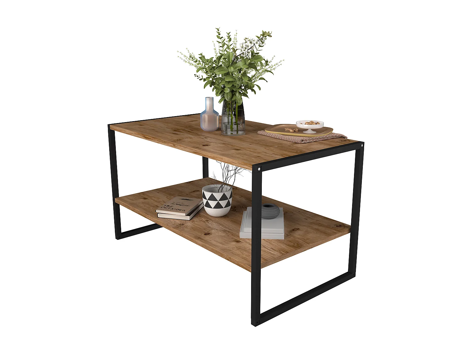 Industrie Styl Sofatisch Couchtisch Insasi L