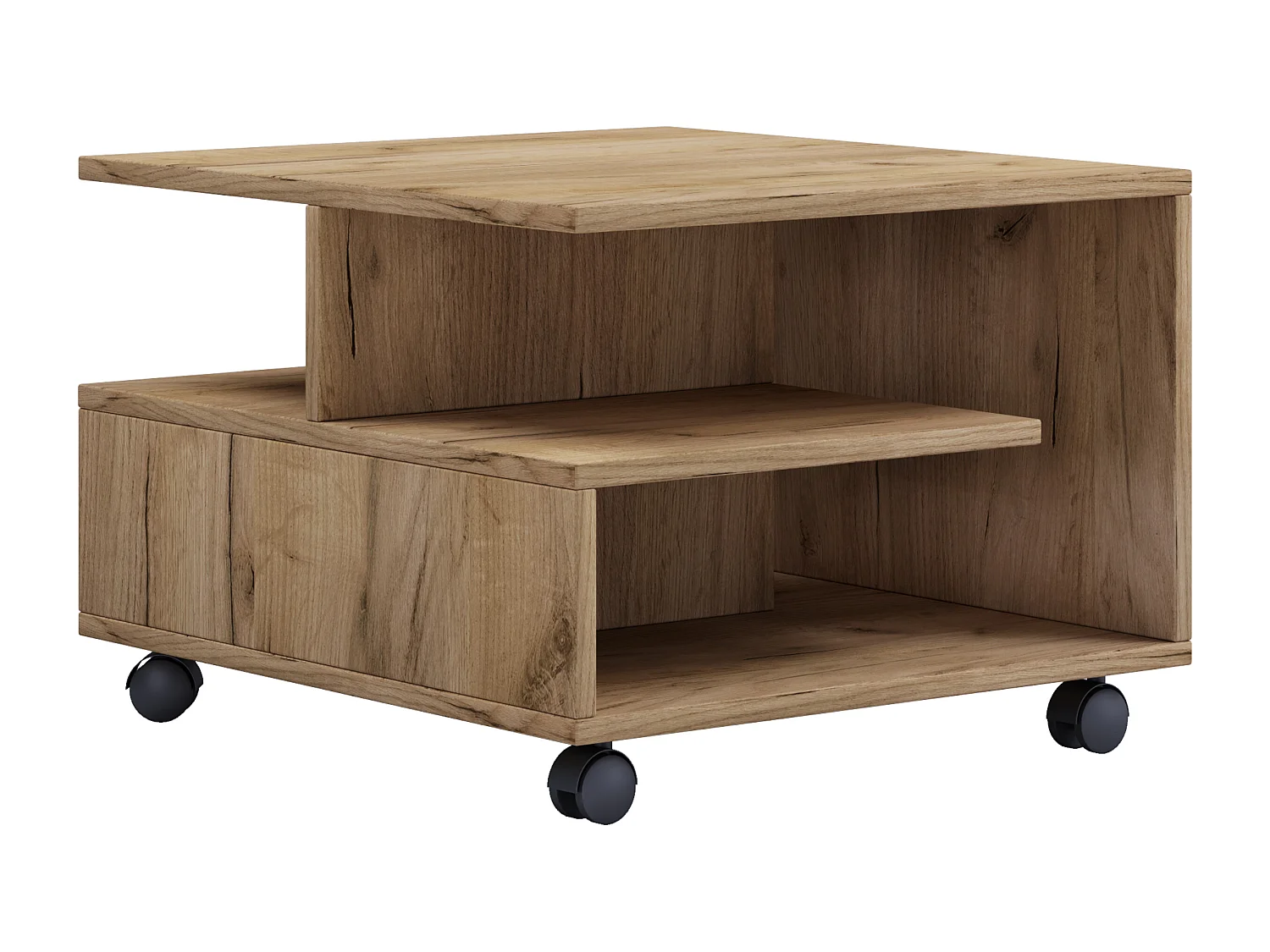 Side table & coffee table Stango Honey oak Dimensions approx. H. 40 x W. 50 x D. 50 cm