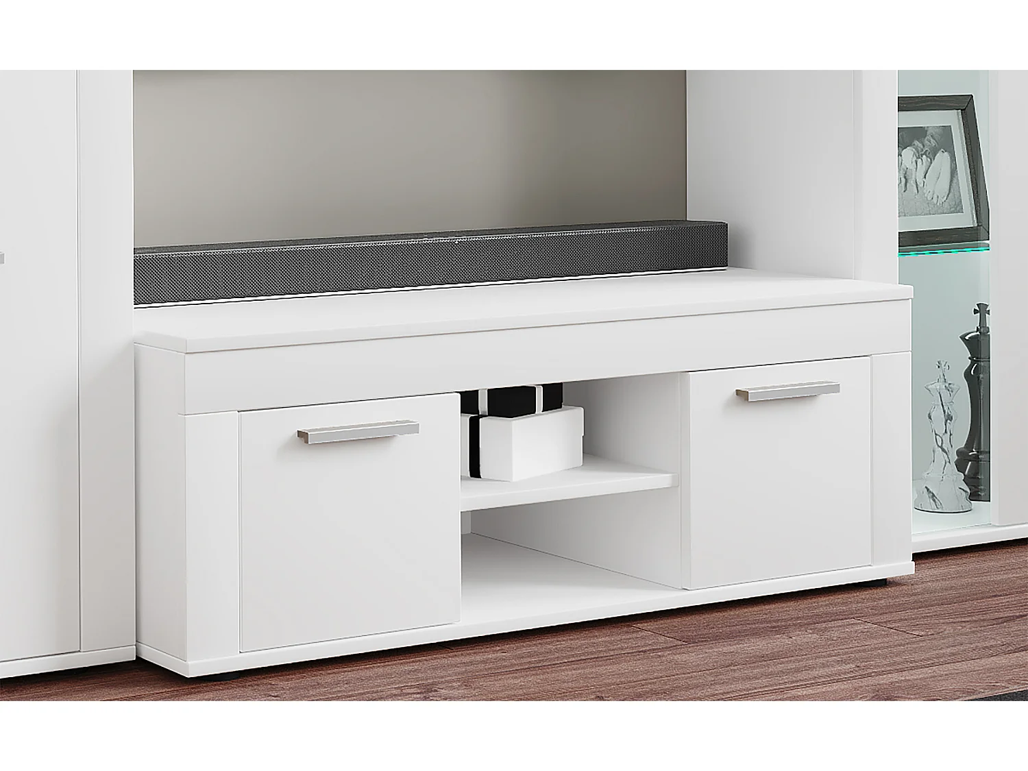 Drewno TV Lowboard Meble Fernseh Usilo L