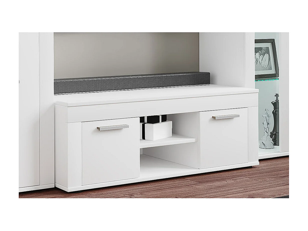 TV Furniture Usilo White H. 37 x W. 102 x D. 45 cm