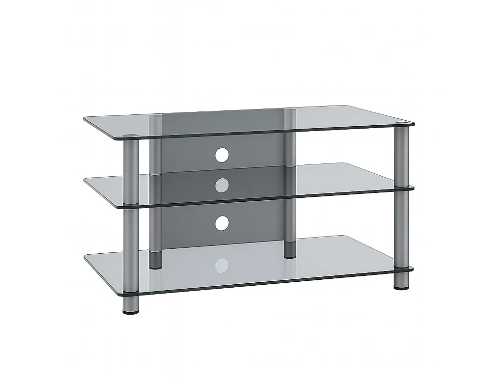 Mobili TV Fernseh Rack Alu Glass Sindas
