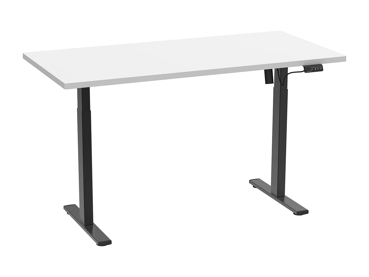 Scrivania regolabile in altezza Lona 110x80