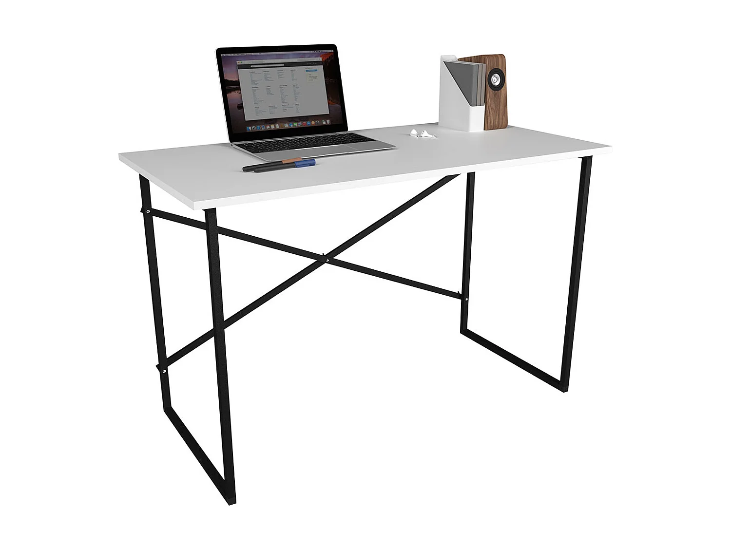 Desk Insasi White H. 75 x W. 90 x D. 50 cm