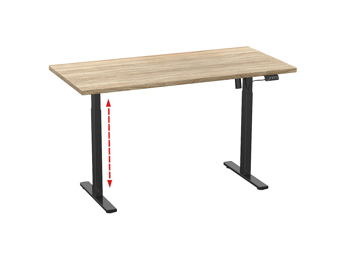 Biurko z regulacją wysokości Lona 140x80