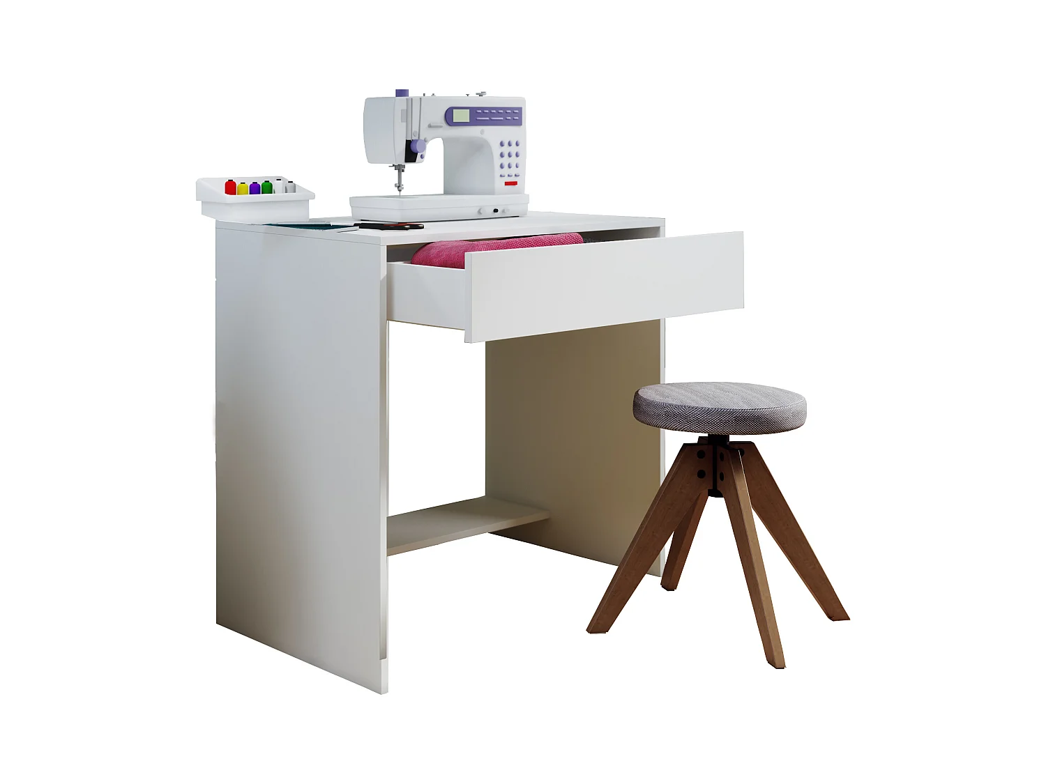 Houten Bureau Computer Tafel Nitolda