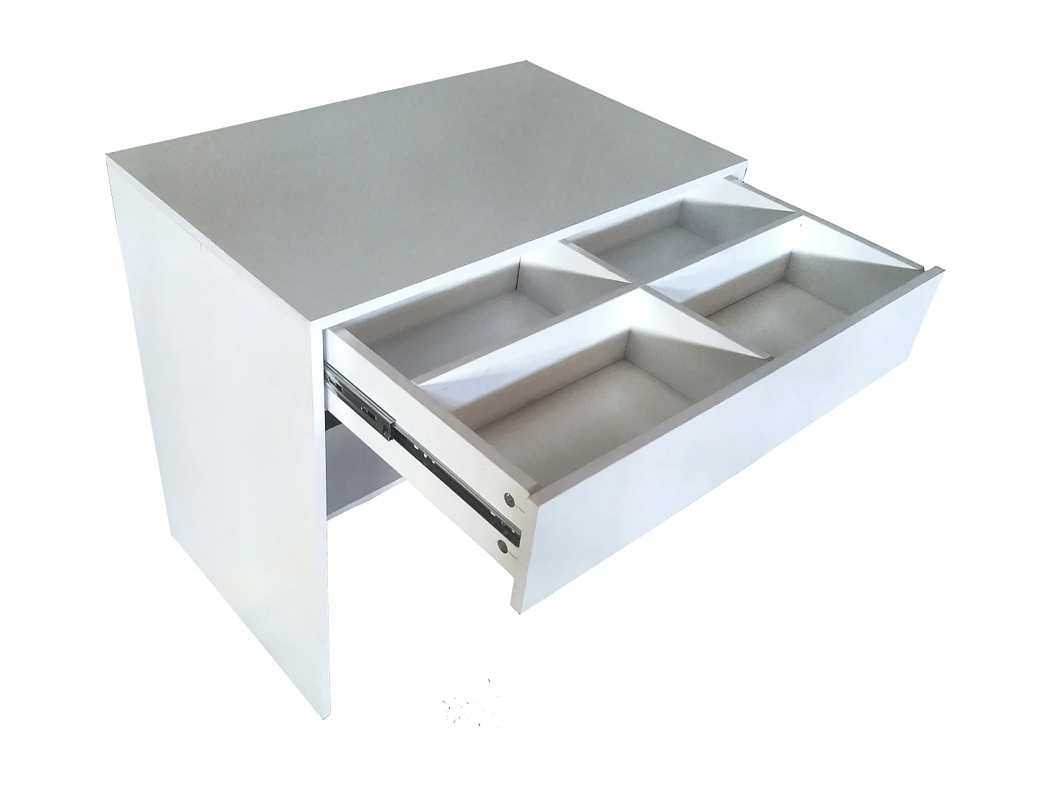 Desk Nitolda White H. 75 x W. 77 x D. 50 cm