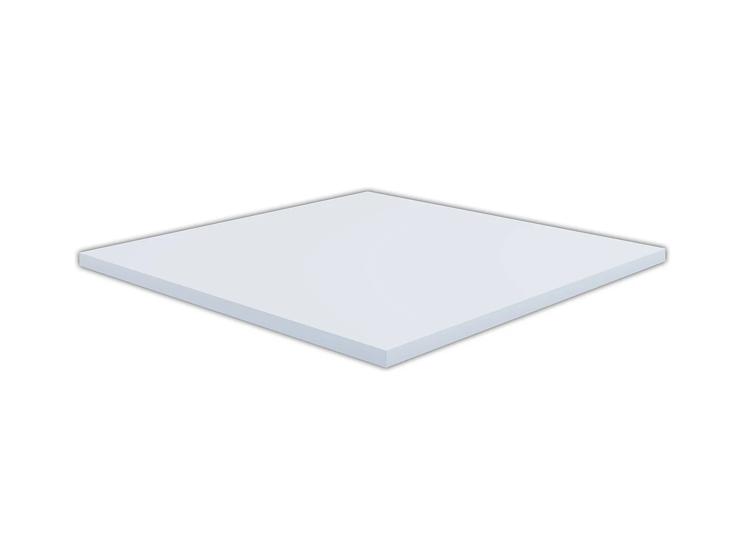 Desk Masola White H. 2 x W. 50 x D. 50 cm