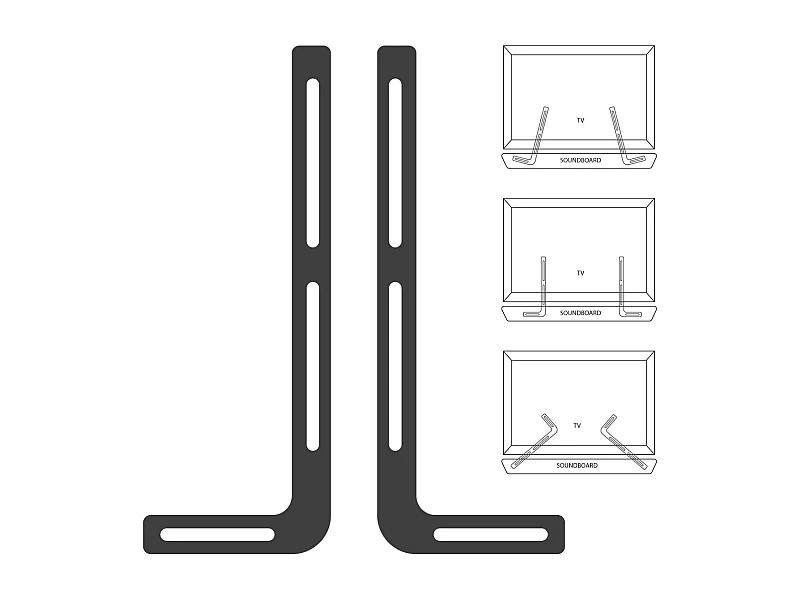 Universal Soundbarhalterung Sounbar Halter SB300