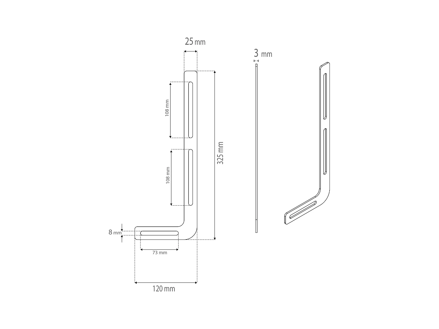 Universal Soundbarhalterung Sounbar Halter SB300