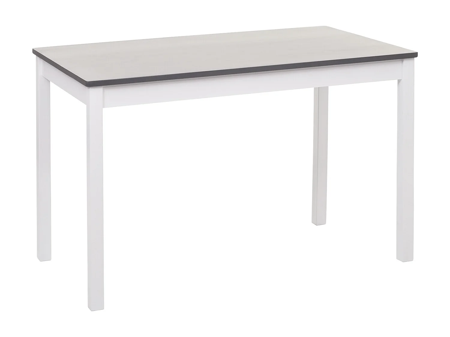 Eetkamer set MCW-F77 (5-delig),  wit-grijs