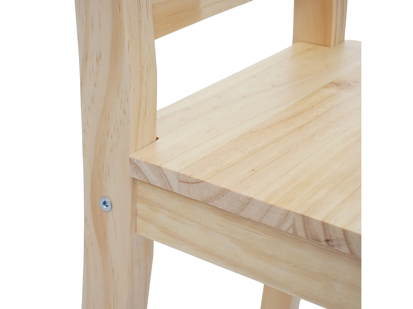 Ensemble de salle à manger MCW-F77 (5 pièces),  bois de pin finition lasure