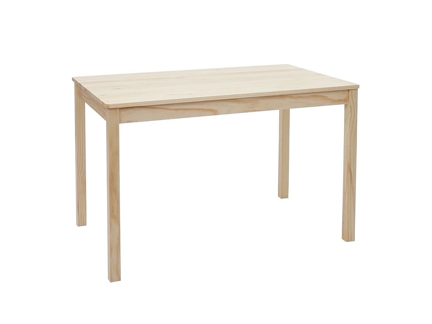 Ensemble de salle à manger MCW-F77 (5 pièces),  bois de pin finition lasure