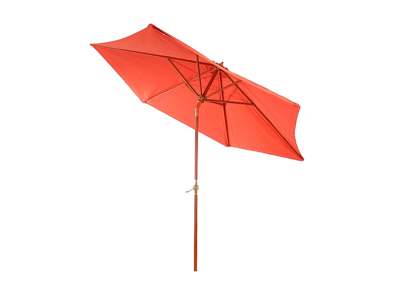 Parasol Lisboa III redondo inclinable,  terracota