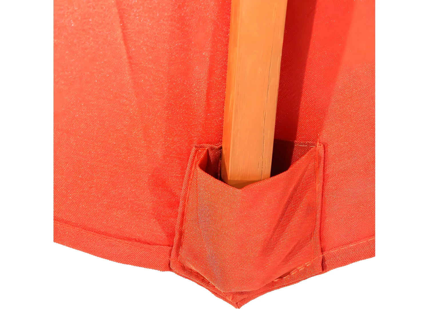 Parasol Lisbonne Ø 3m inclinable,  terre cuite