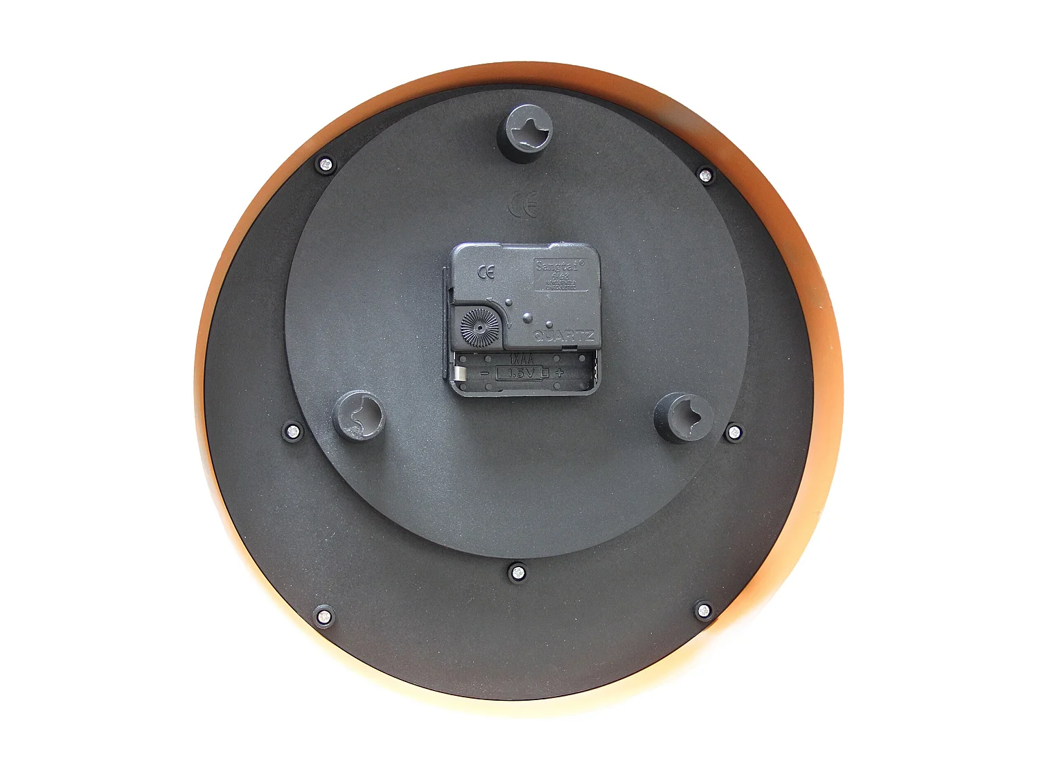 Energetische Wanduhr