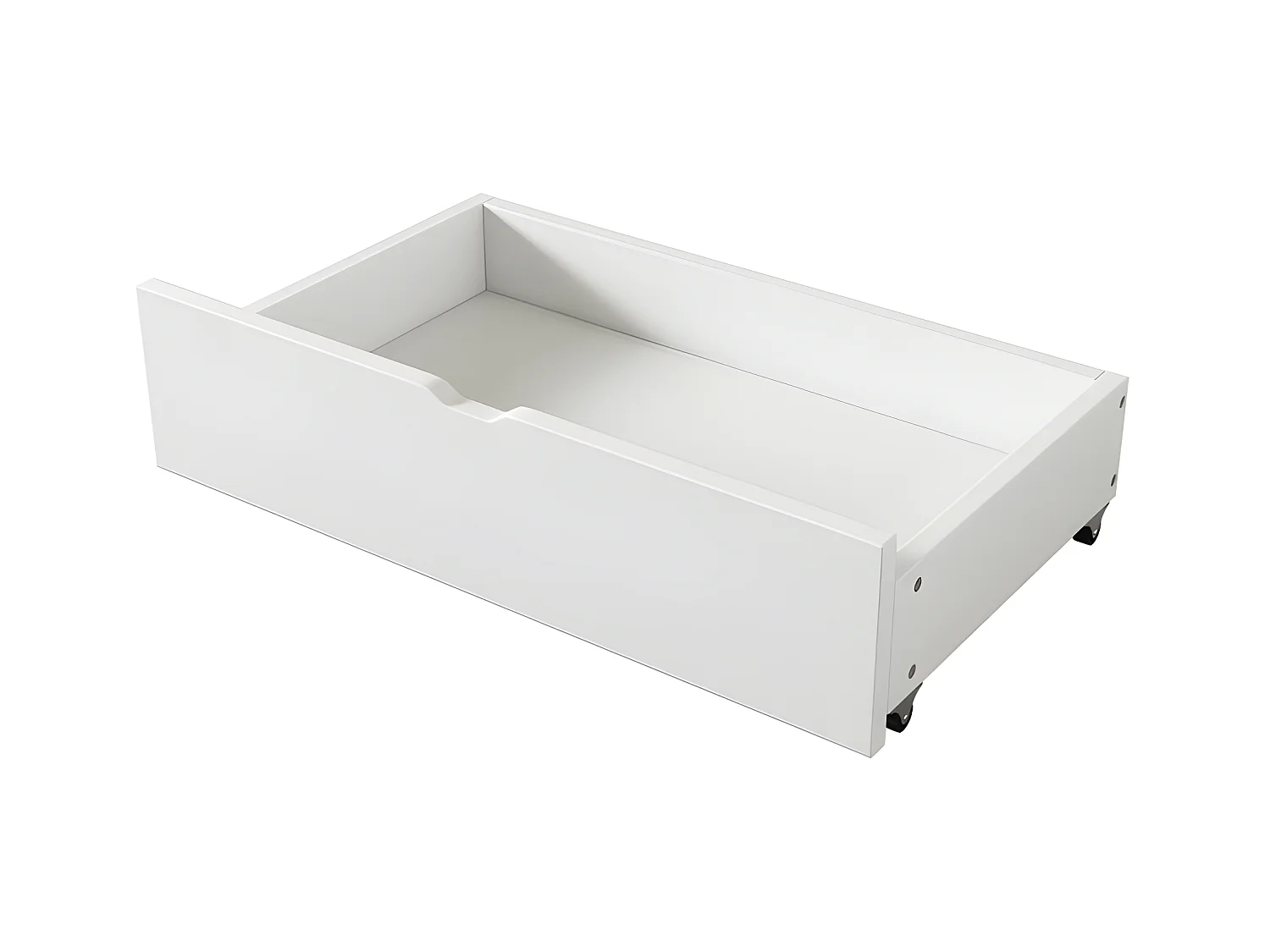 Dagbed - slaapbank 90x200cm met 2 laden - Wit