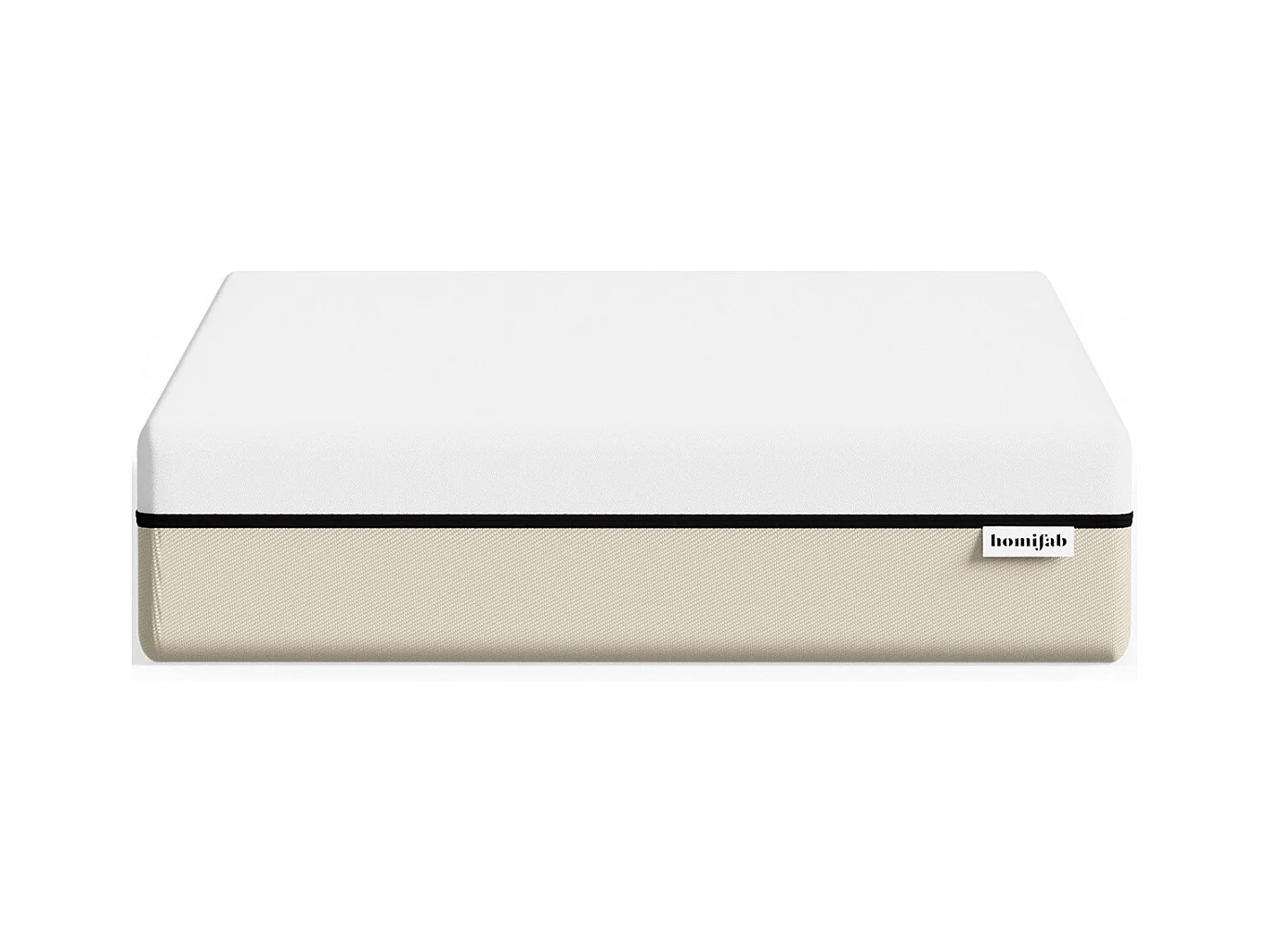 Matelas 90x190 cm Hybride à ressorts ensachés et mémoire de forme - 25 cm - Spring Elite