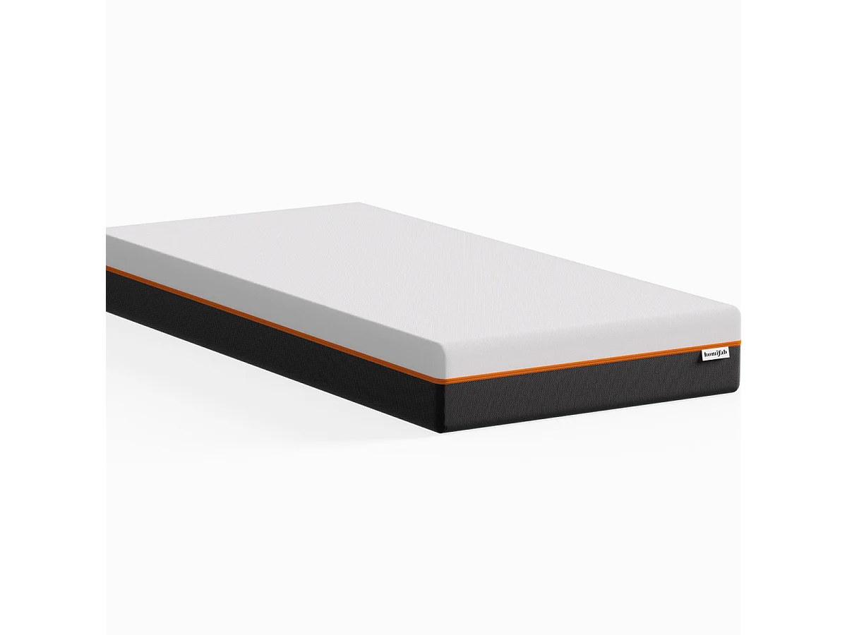 Matelas 90x190 cm mousse gel à mémoire de forme, double confort - 22 cm - Dual Confort