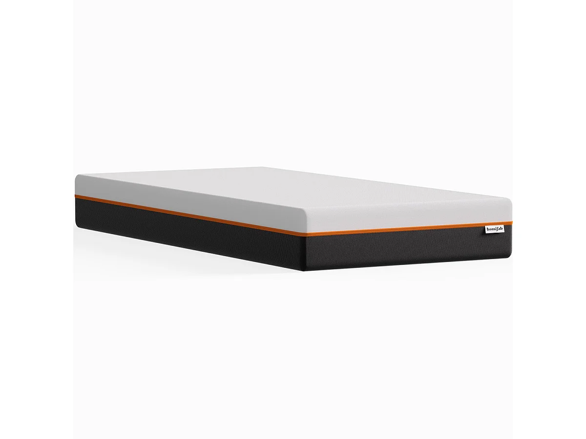 Matelas 90x190 cm mousse gel à mémoire de forme, double confort - 22 cm - Dual Confort