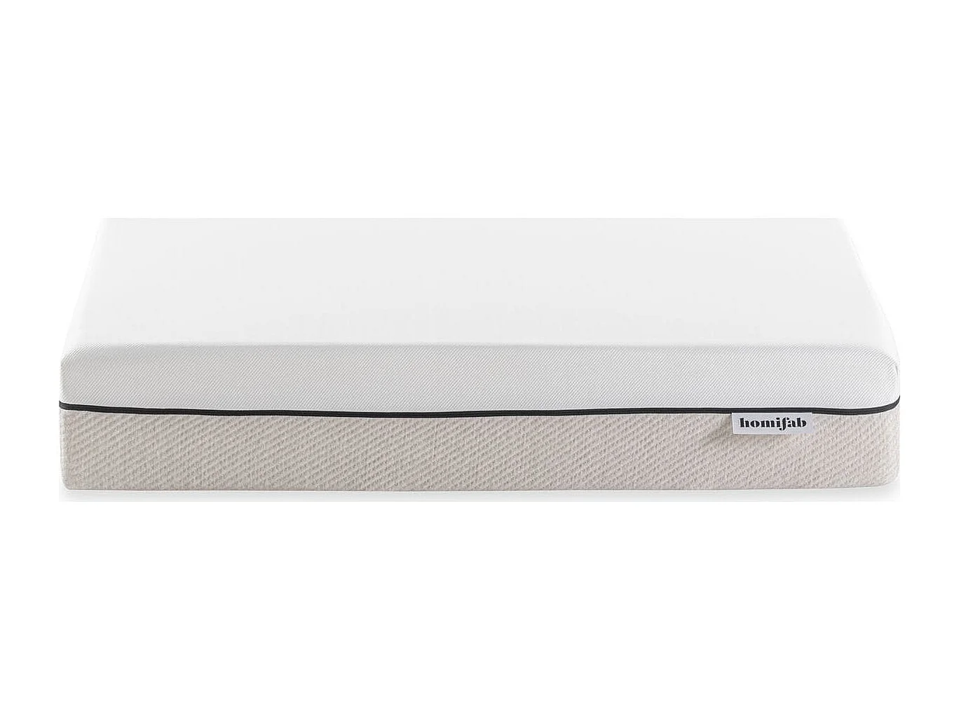 Matelas 140x190 cm Hybride à ressorts ensachés et mémoire de forme - 25 cm - Spring Elite